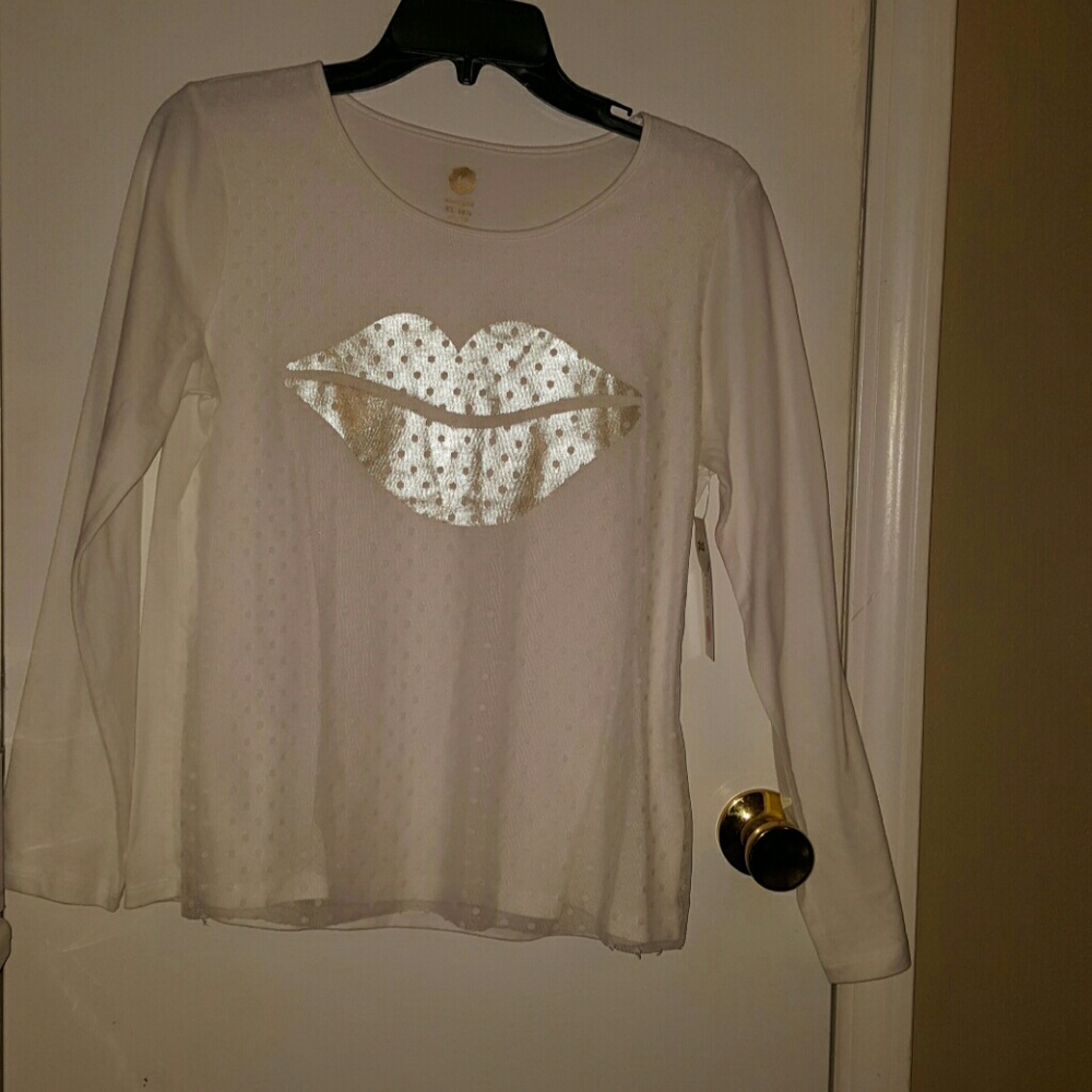 Girls total girl white blouse