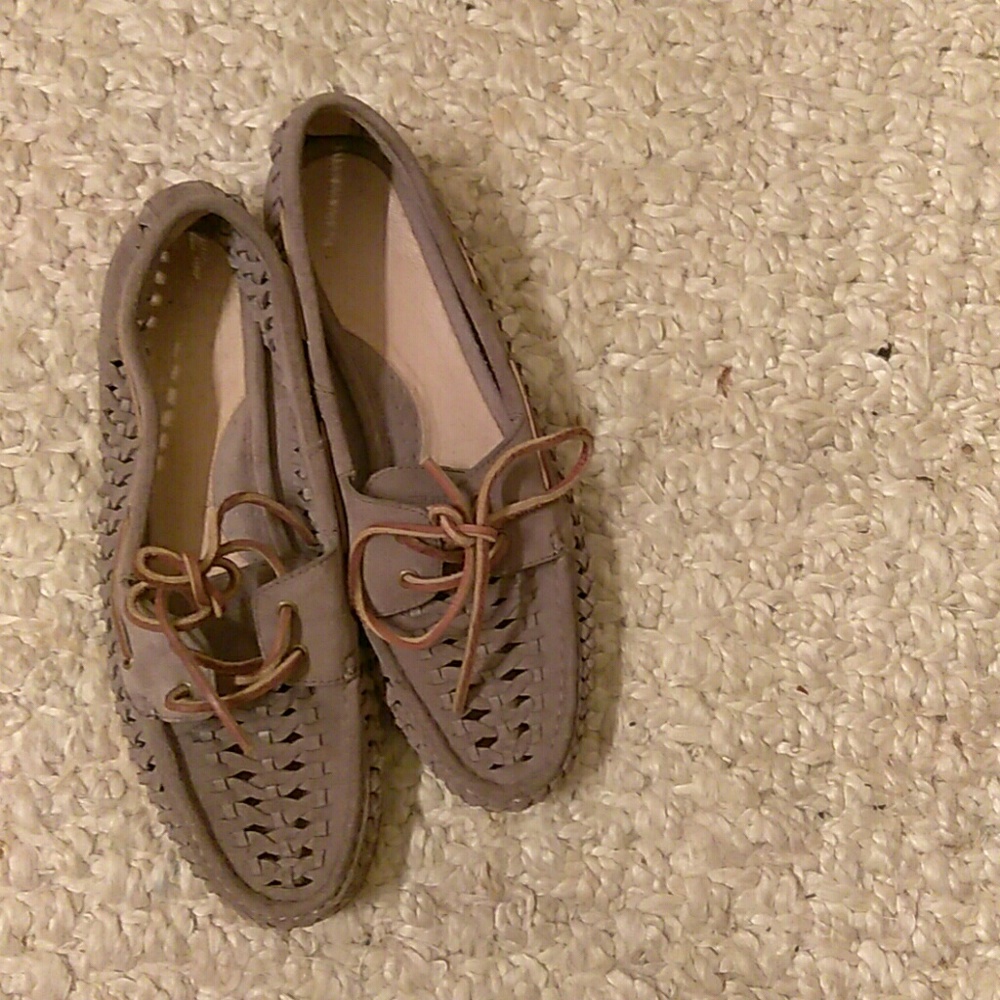 Frye boat shoes.