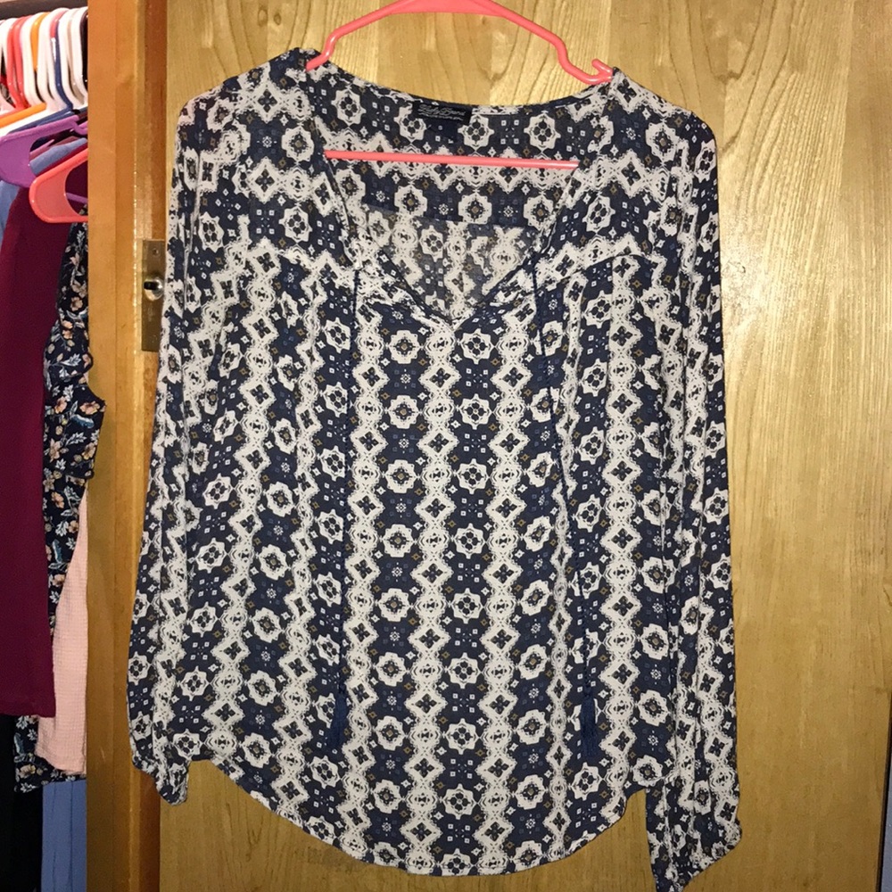 Lucky Brand Top Tassle