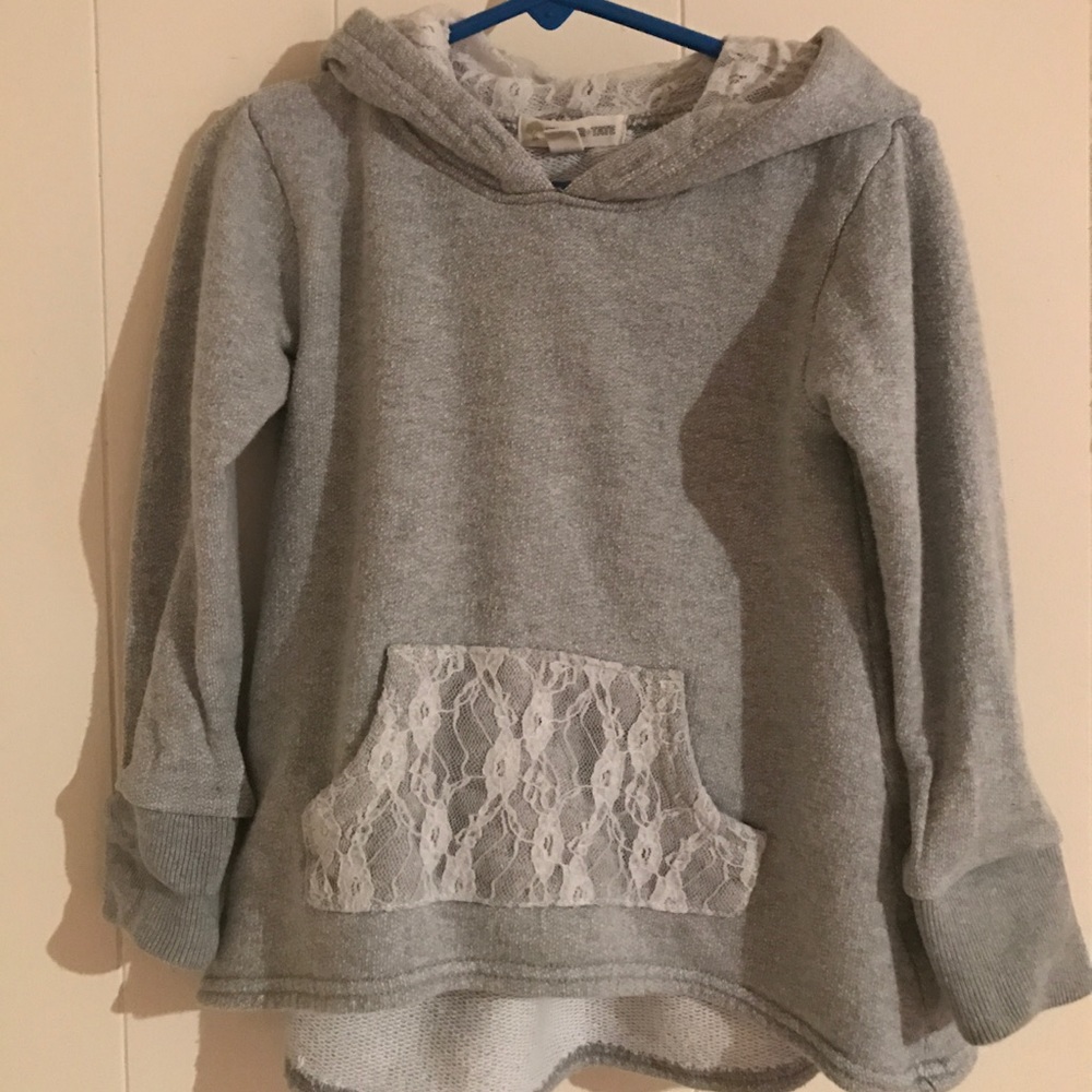 Hi-Low Laced Hoodie 3T