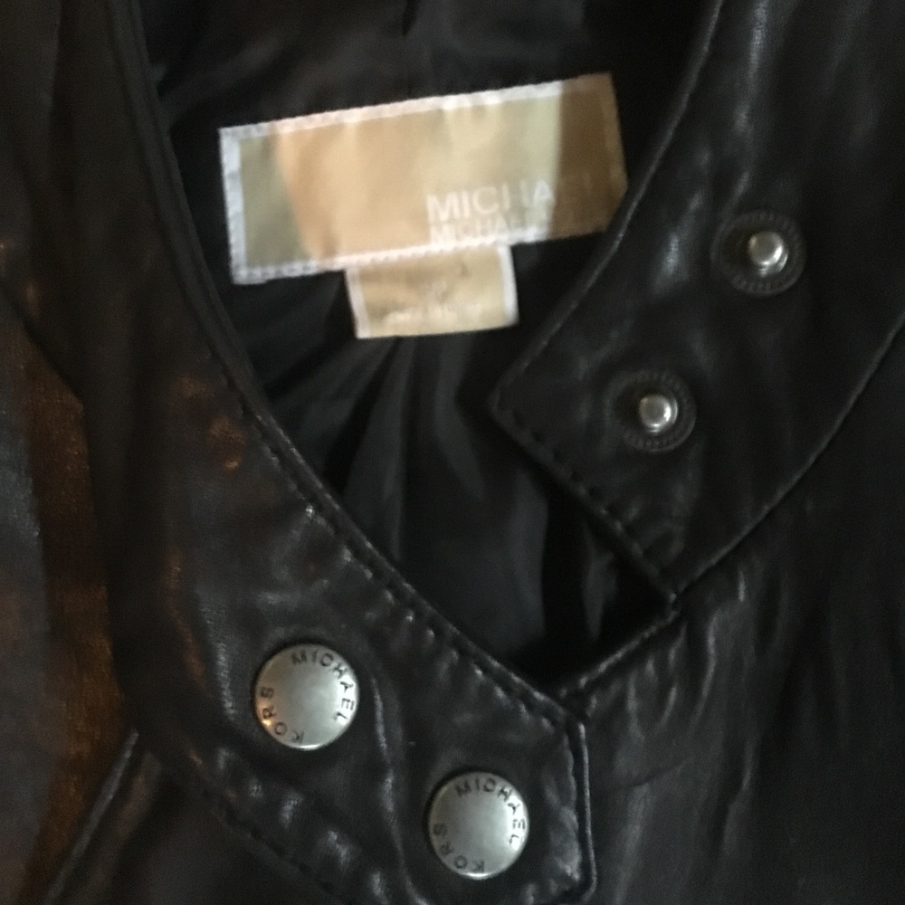 Michael Kors leather jacket