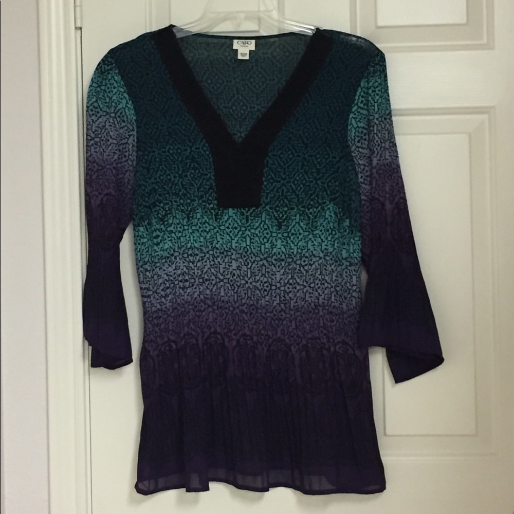 Like New - Cato - 3/4 Length Sleeve Blouse