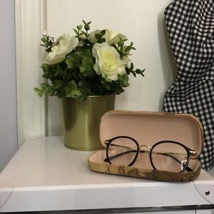 Vintage Round Clear glasses