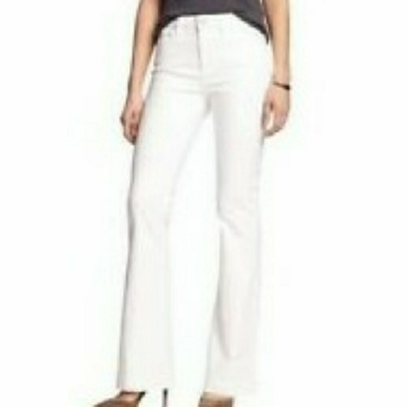 Banana Republic Denim - BANANA REPUBLIC WHITE JEANS PETITE 28 / 6 XLNT