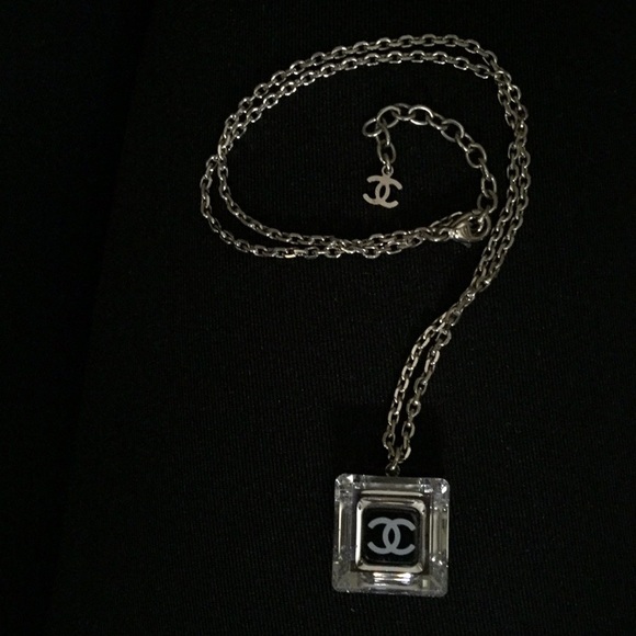 Chanel Necklace CC Crystal pendant - Picture 1 of 4