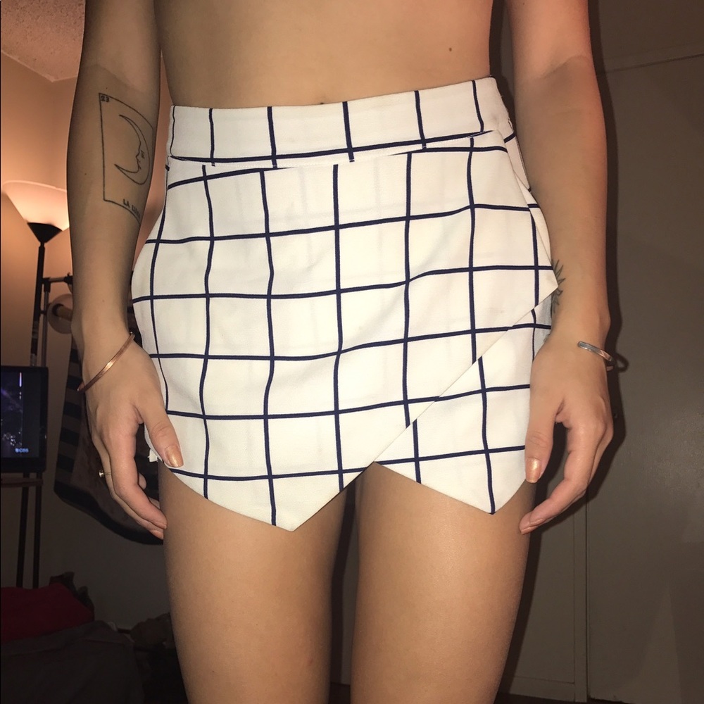 Textiled Skort size S