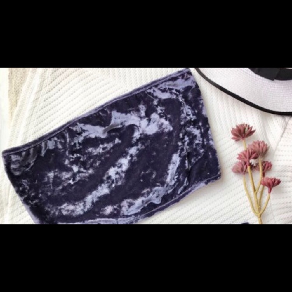 Velvet bandeau