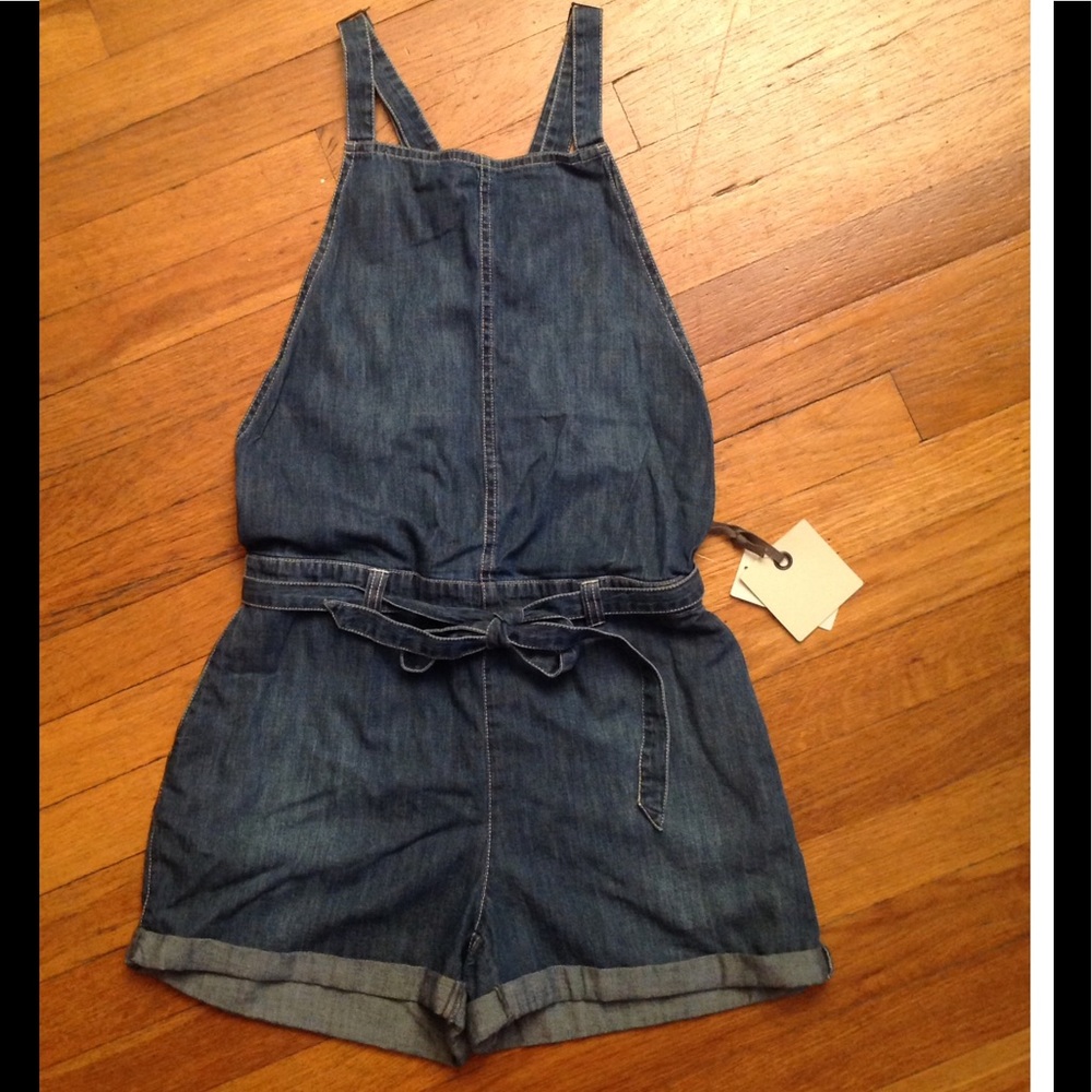 Gorgeous Denim Shortall Romper