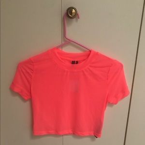 UO Out From Under Mesh Mel Crop top