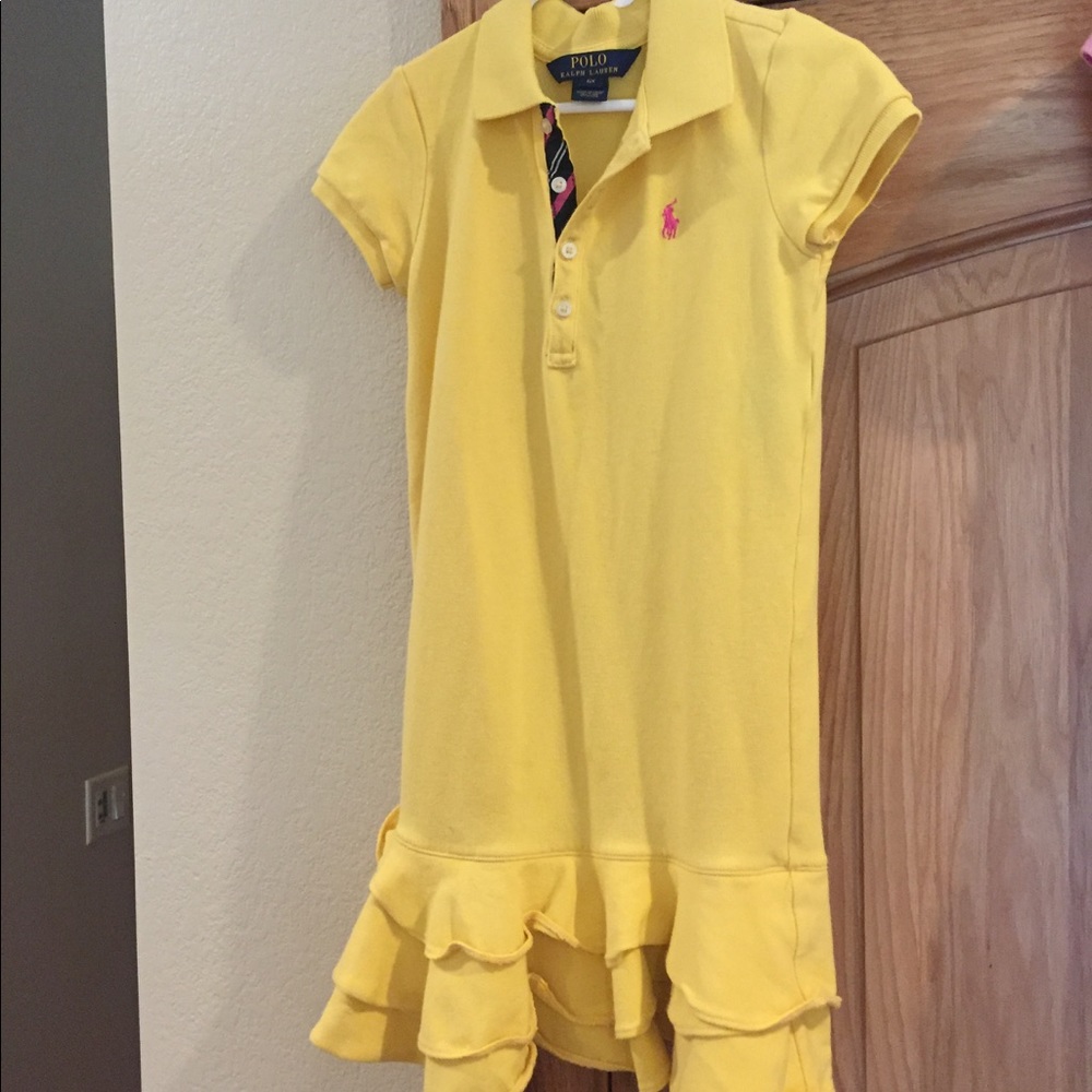 Girls 6X Ralph Lauren polo dress