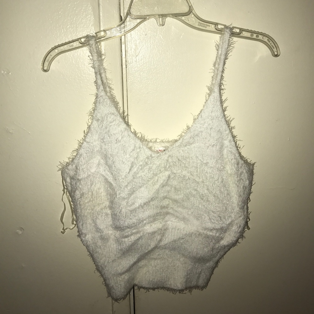 Fuzz Crop Top size L
