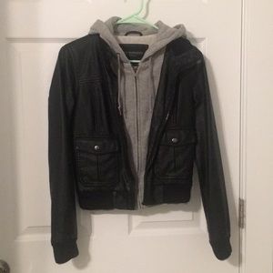 Obey Women's Jealous Lover Bomber Hoody Jacket XS