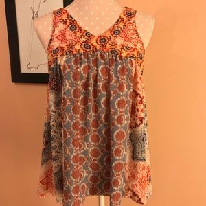 Boho Printed Knox Rose Blouse