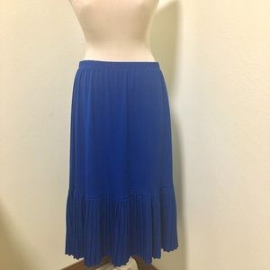 Yummy Plus Colbalt Blue skirt