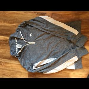 Half zip sweatshirt