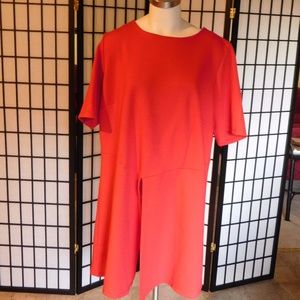 Red Eloquii Top - Size 24 NWOT