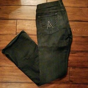 7 For All Mankind A Pocket Dark Jeans Sz 31
