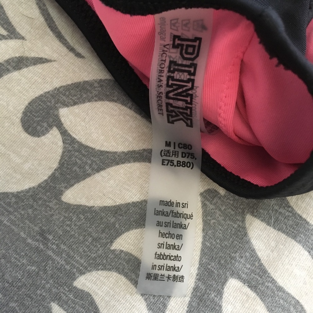 Victoria secret off the should swim top