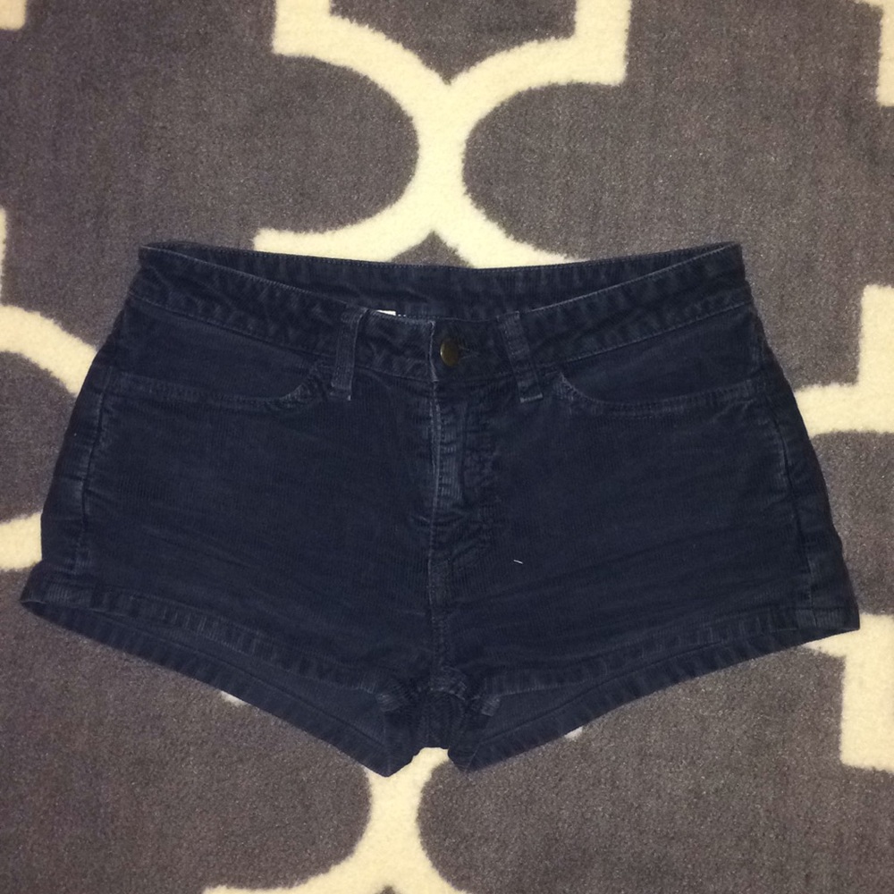 Corduroy shorts