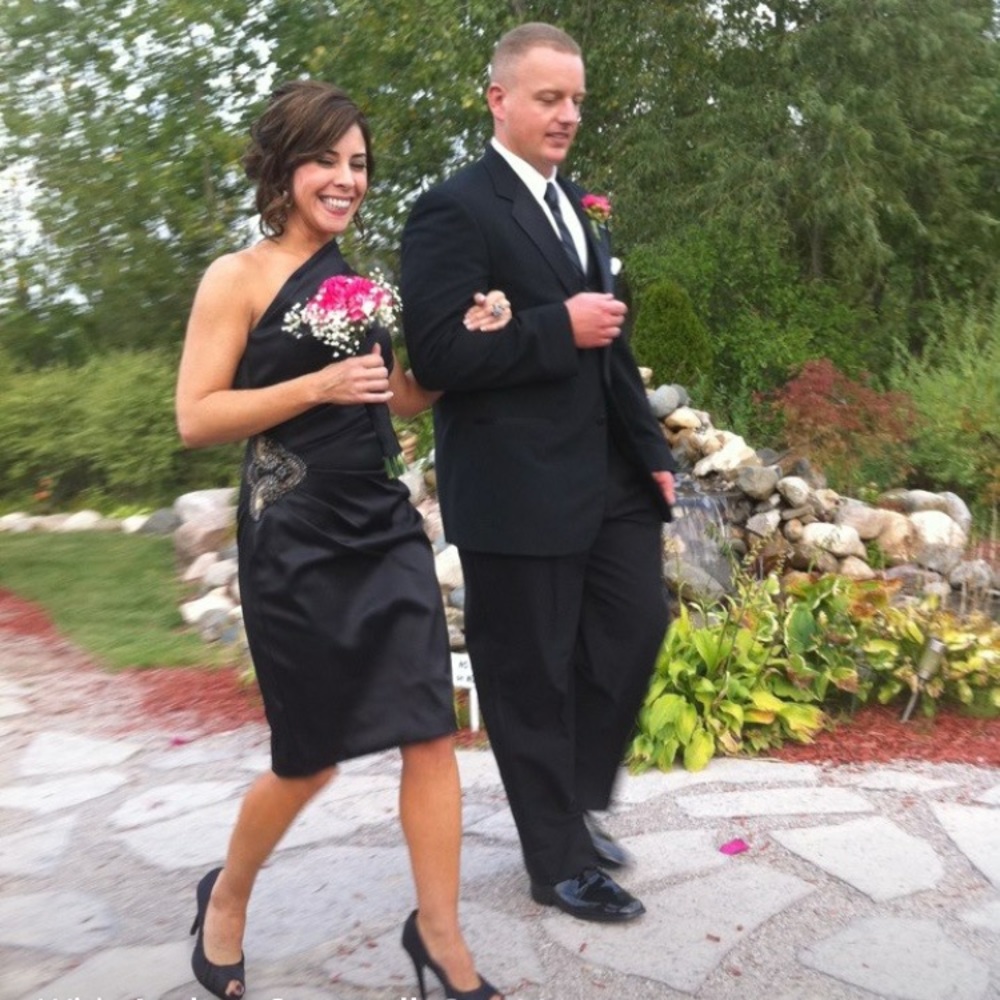 Black Eliza J formal dress