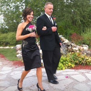 Black Eliza J formal dress