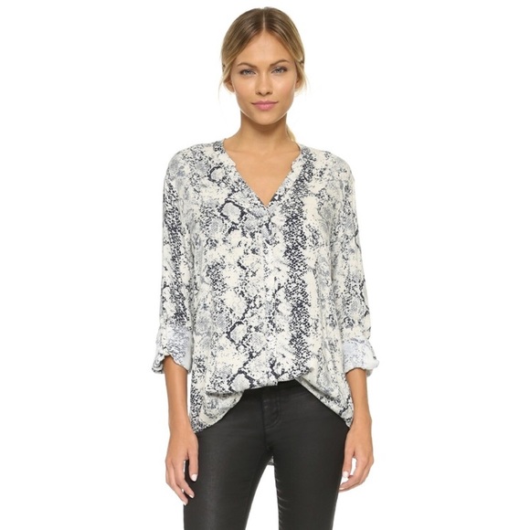 Joie snakeskin blouse Clearance