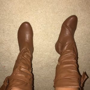 Brown boots