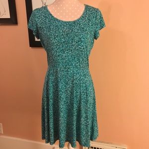 Easy Teal Printed Michael Kors Dress!