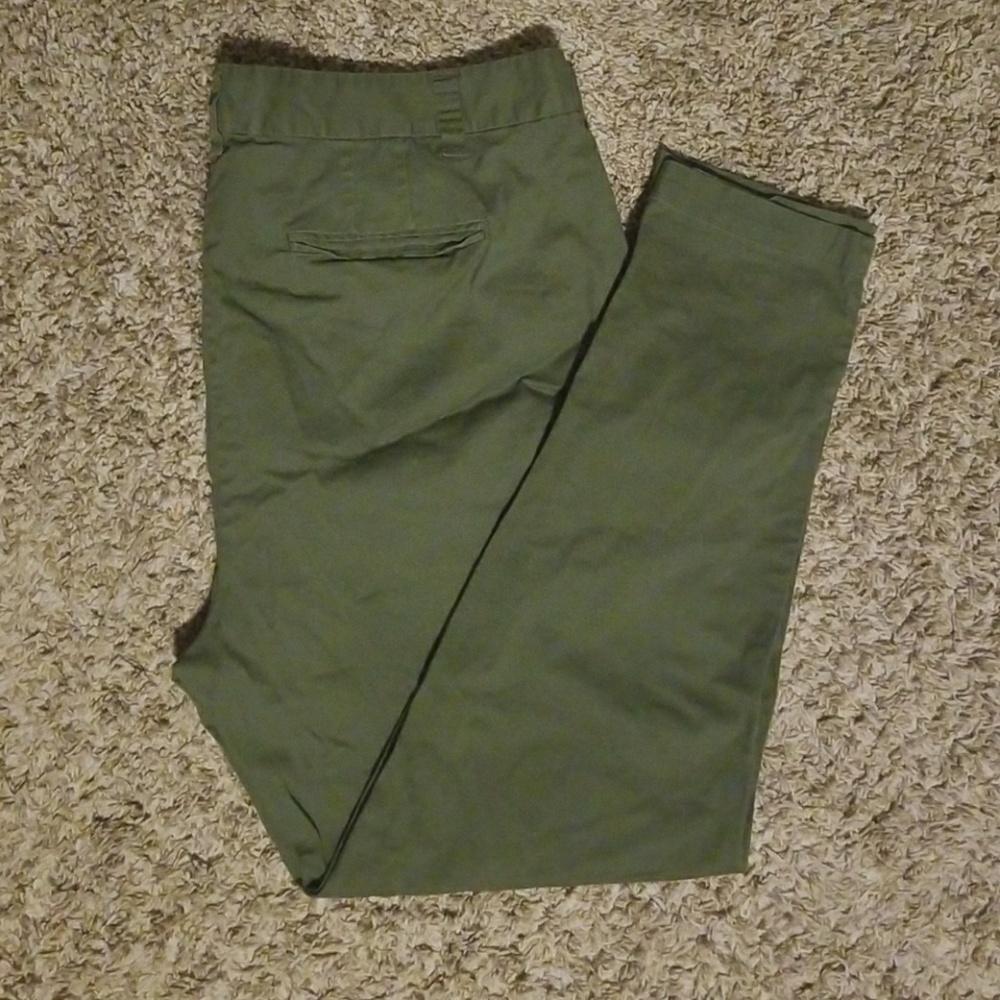 Olive Green Pants