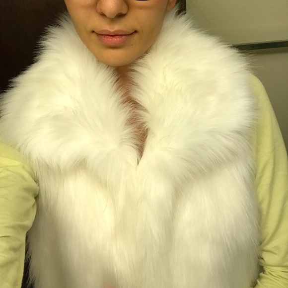 Calvin Klein Jackets & Blazers - NWOT Calvin Klein fur vest