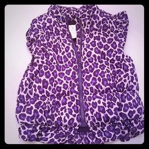 New CHILDREN'S PLACE Puffer Vest Animal Print 3T