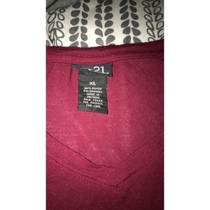 Rue 21 shirt size xlarge