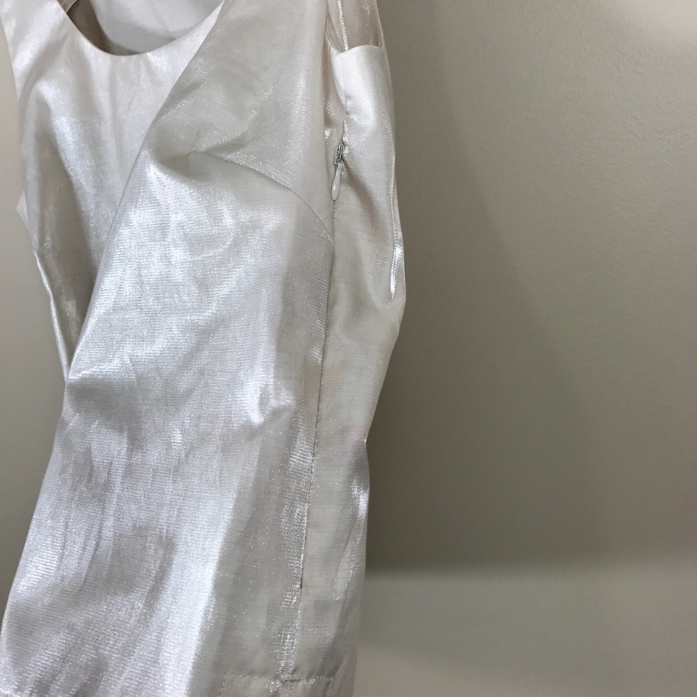 Chico's cream sleeveless tank, size 0 - Picture 4 of 5