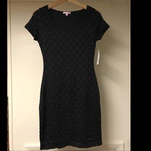 Isaac Mizrahi Womens Lined Eyelet Knit Cap Sleeve Isaac Mizrahi Womens Lined Eyelet Knit Cap Sleeve