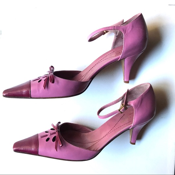 Beautiful Vintage Kate Spade Ankle Strap Heels 7 - Picture 3 of 5