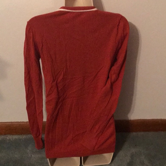 J.Crew orange cardigan 🍂 - Picture 3 of 3