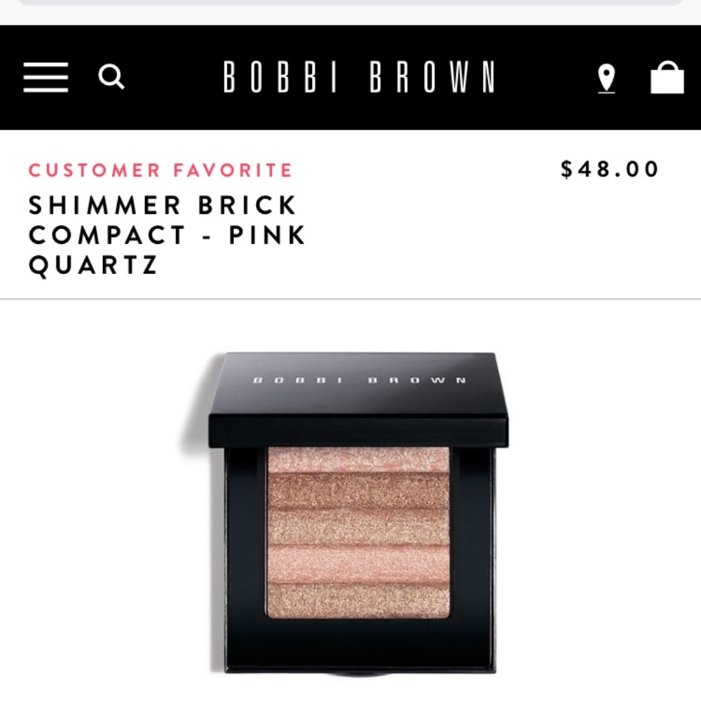 Brand new Bobbi Brown shimmer brick