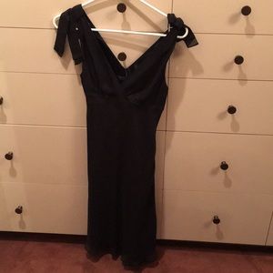 BCBG Max Azaria LBD with Tie Shoulders