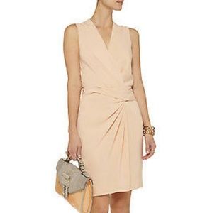 DVF Beyetta Sleeveless Wrap Effect Dress Size 10