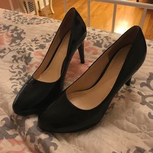 Black Platform 10B Cole Haan Nike Air Heels