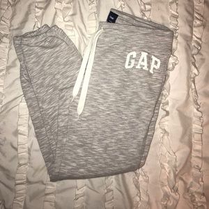 Gray GAP Ankle Jogger Sweats