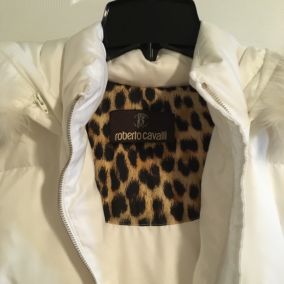 Roberto cavalli woman white mink fur coat - Picture 2 of 5