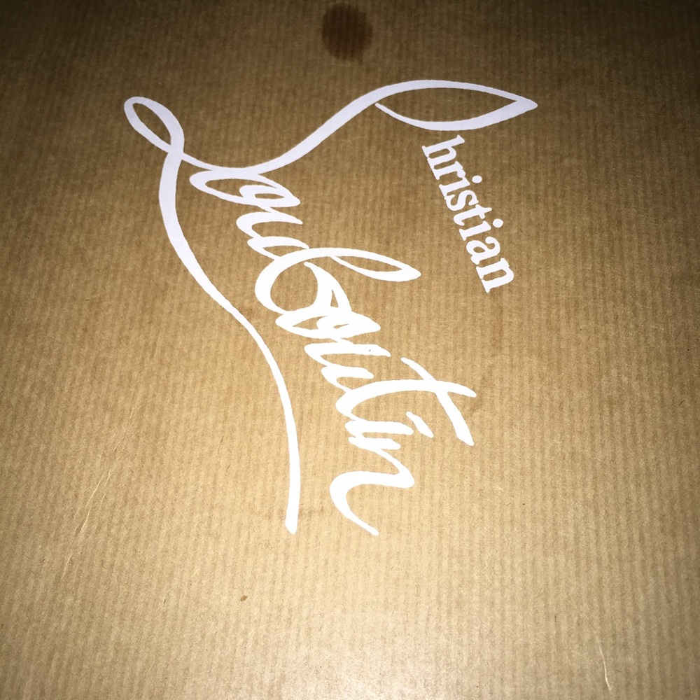 Christian Louboutin slingback, peeptoe, 38.5