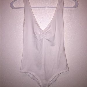 F21 White body suit