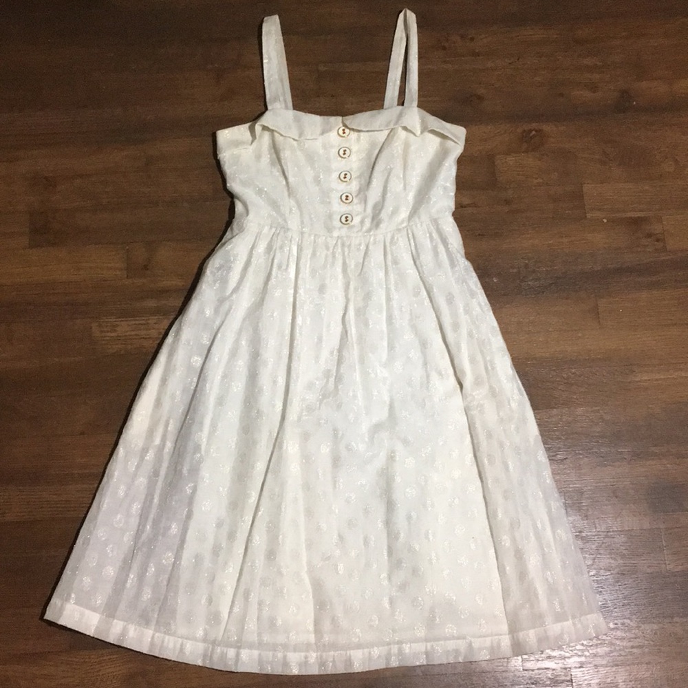 Anthropologie dress with pockets! Gorgeous fit.