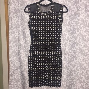 WESTON WEAR BLACK AND WHITE PATTERN