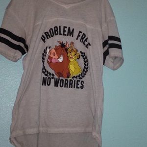 A light gray t-shirt