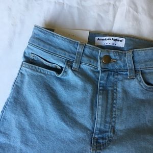 American Apparel "High Waist Jeans"