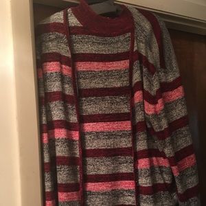 NWOT women's two piece sweater