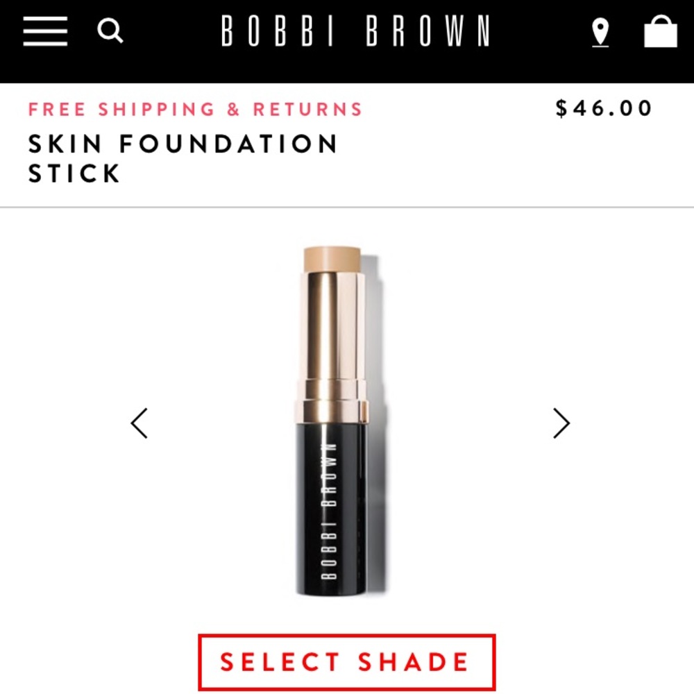 Brand new Bobbi Brown stick foundation